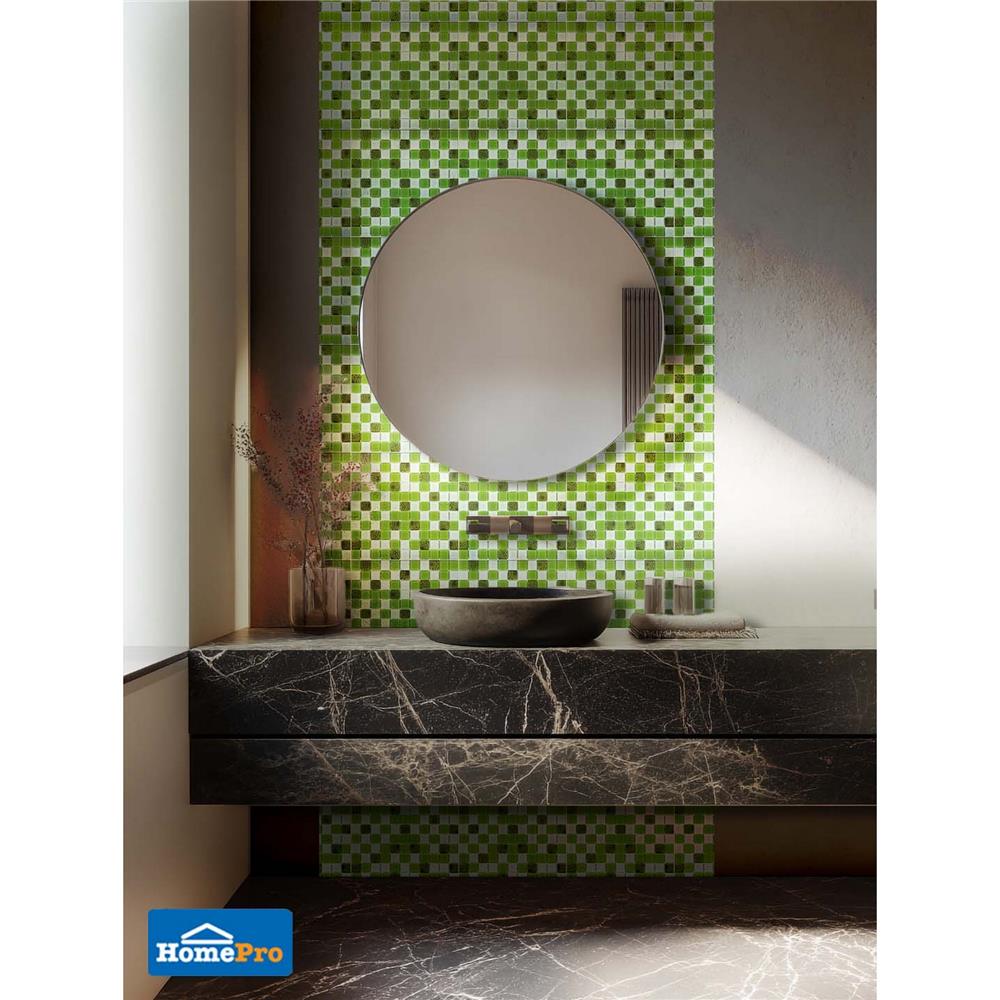 โมเสคแก้ว 30x30 ซม. DURAGRES กรีน ไดมอน