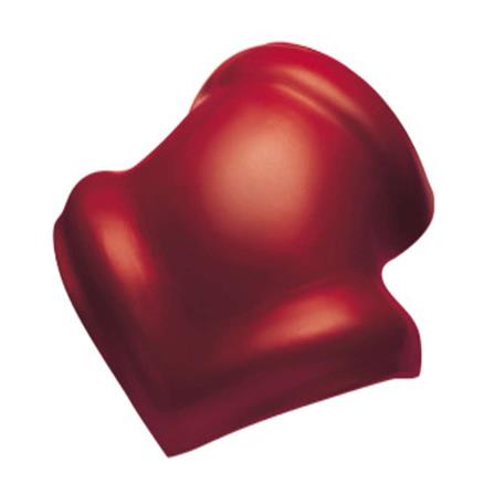 ครอบ 3 ทาง ลอนคู่ DURAONE 42x47 ซม. สีแดงเศรษฐี_0