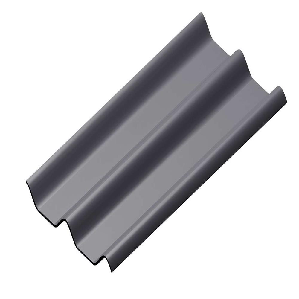 กระเบื้องหลังคา ลอนคู่ DURAONE 50x120x0.5 ซม. สีเทาหมอกเมฆา