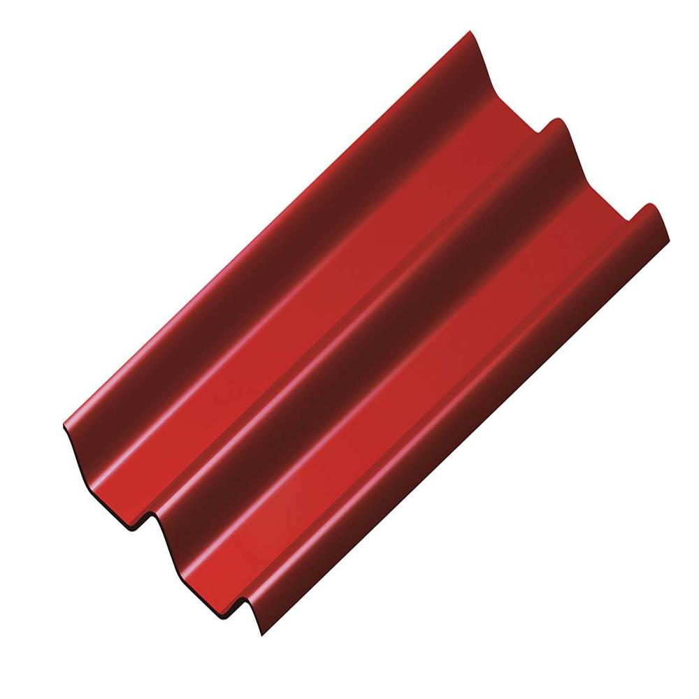 กระเบื้องหลังคา ลอนคู่ DURAONE 50x120x0.5 ซม. สีแดงเศรษฐี