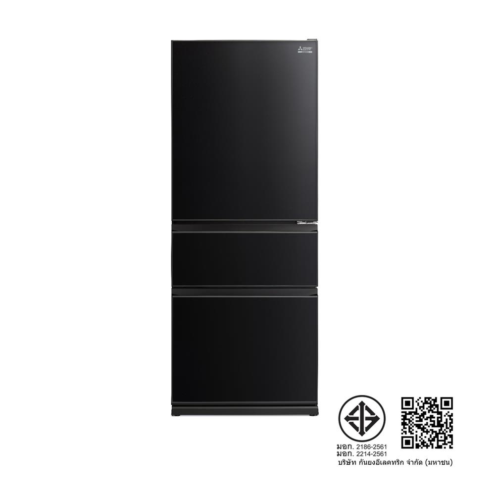 ตู้เย็น 3 ประตู MITSUBISHI MR-CGX51EY-GBK 15.9 คิว กระจกดำ