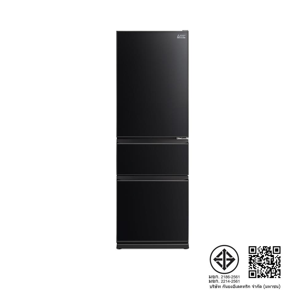 ตู้เย็น 3 ประตู MITSUBISHI MR-CGX42EY-GBK 12.8 คิว กระจกดำ