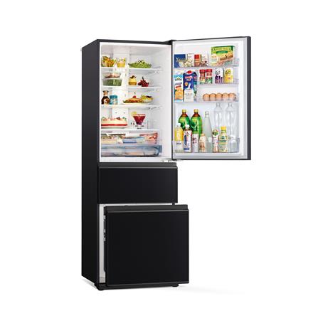 ตู้เย็น 3 ประตู MITSUBISHI MR-CGX42EY-GBK 12.8 คิว กระจกดำ_2