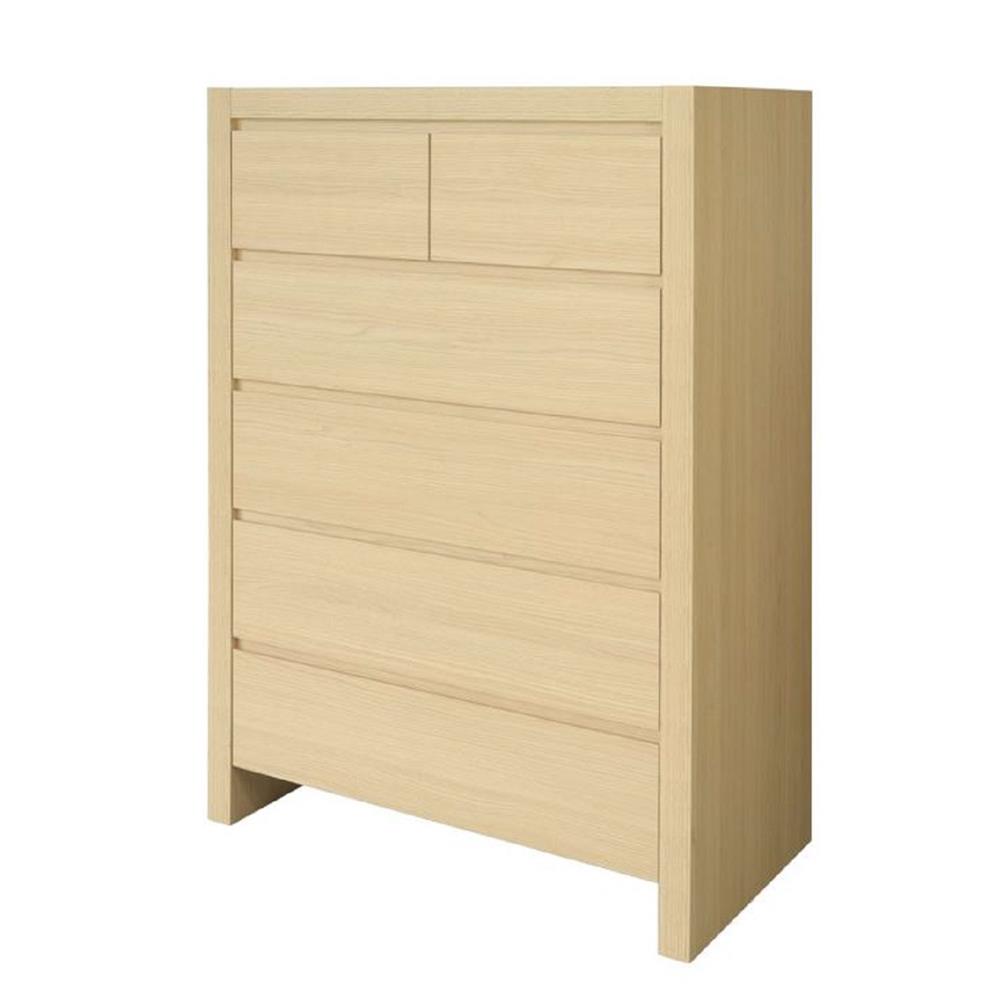 ตู้ลิ้นชัก 6 ลิ้นชัก FURDINI TUSCANI 90 ซม. สี NT OAK