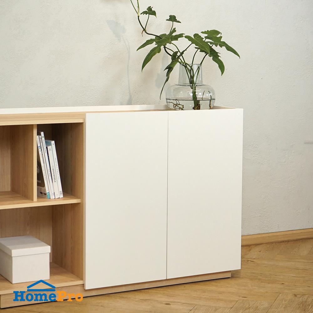 ตู้เตี้ยบานผสม FURDINI MOBILLE 120 ซม. สีขาว/ออทตาวา