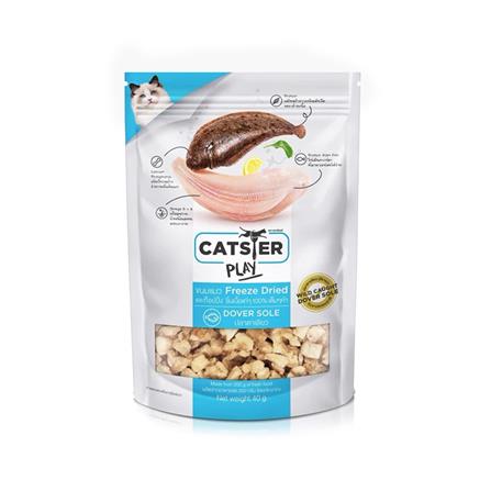 ขนมแมว CATSTER PLAY DOVER SOLE FORMULA 40 ก._0