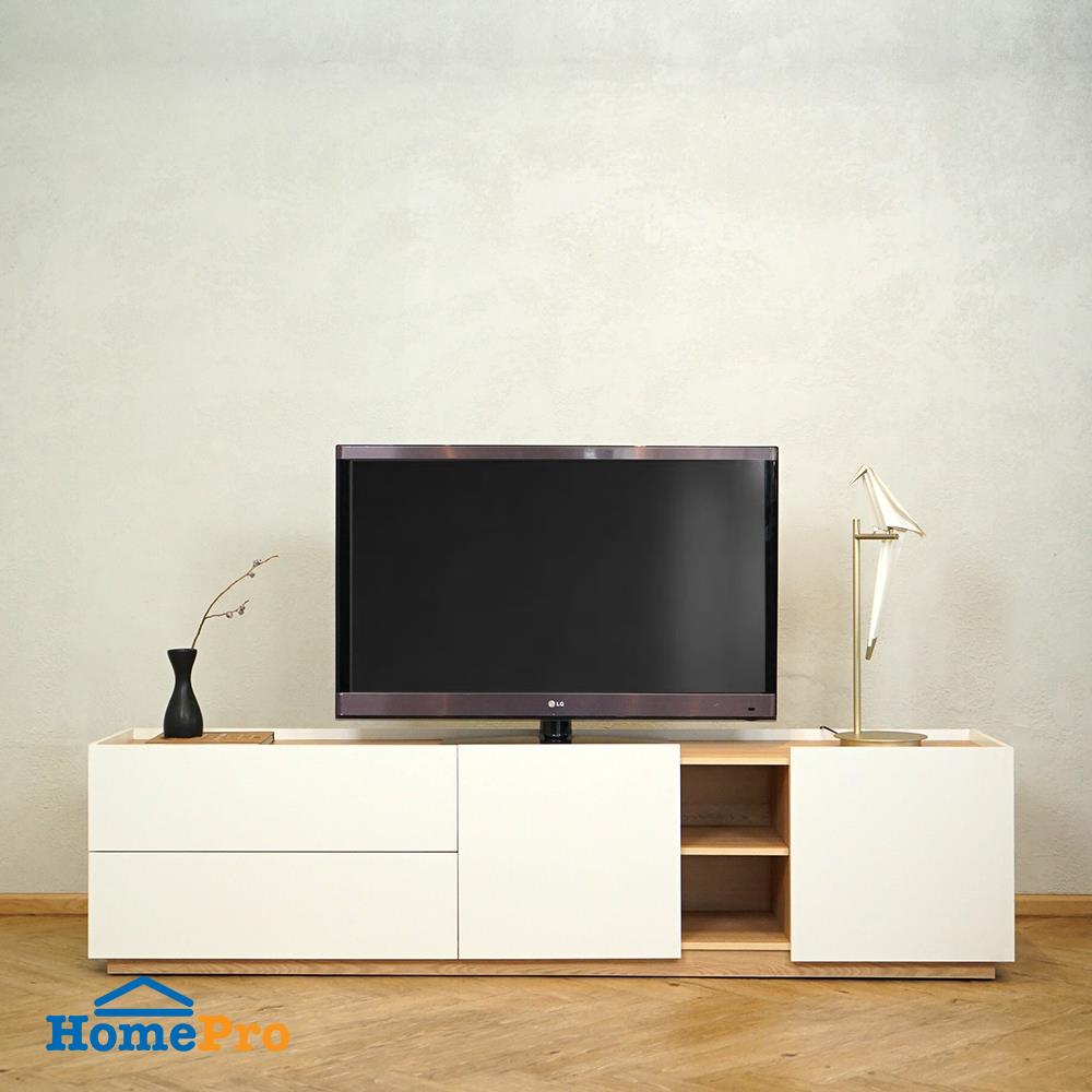 ตู้วางทีวี FURDINI MOBILLE 200 ซม. สีขาว/ออทตาวา