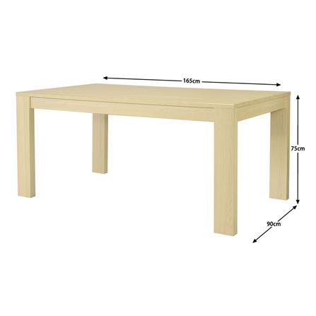 โต๊ะอาหาร FURDINI TUSCANI 165 ซม. สี NT OAK_9