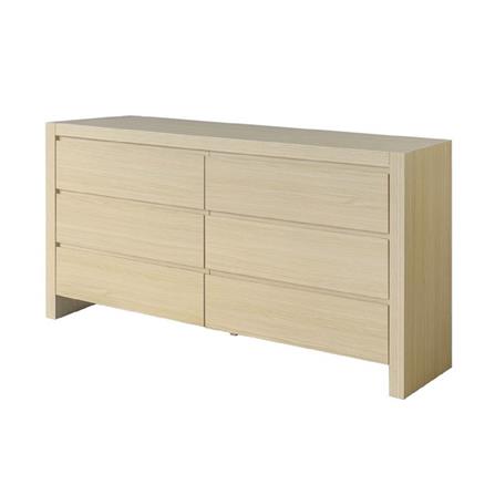 ตู้ลิ้นชัก 6 ลิ้นชัก FURDINI TUSCANI 150 ซม. สี NT OAK