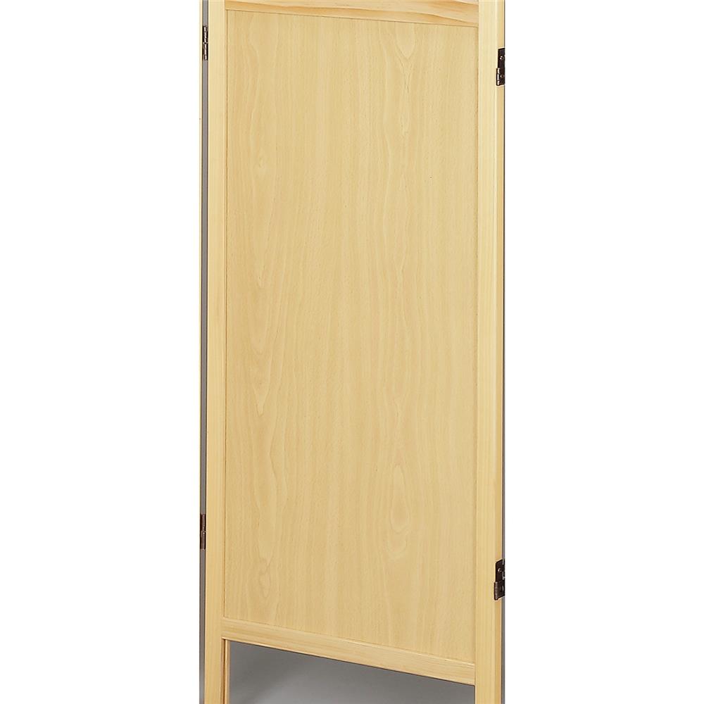 ฉากกั้น 4 บานพับ FURDINI FOLDORA สีไม้ธรรมชาติ