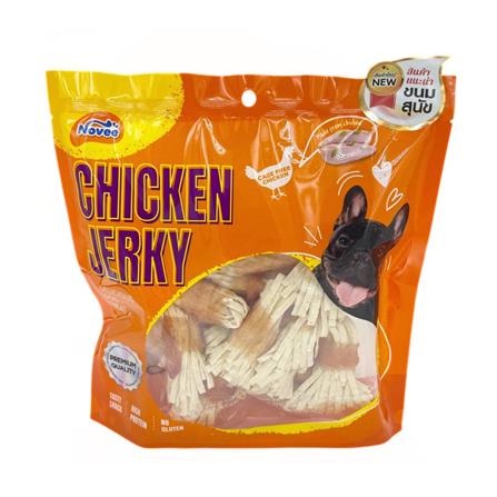 ขนมสุนัข NOVEE SPIRAL CHICKEN TARO 300 ก._0