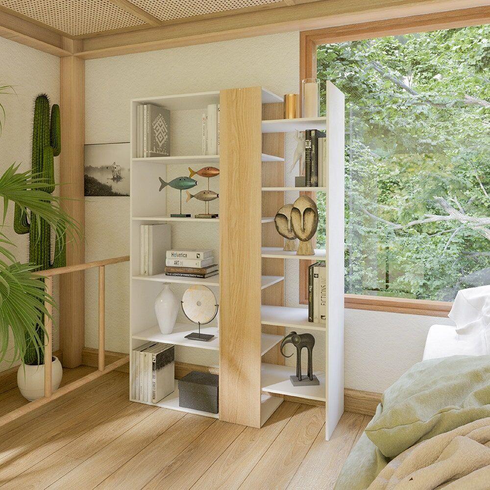 ชั้นวางของโล่ง KONCEPT MODERNO 19193427 100 ซม. สีไม้อ่อน