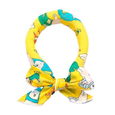 ผ้าพันคอสัตว์เลี้ยง CLAWSET COOLING SCARF สีเหลือง_0
