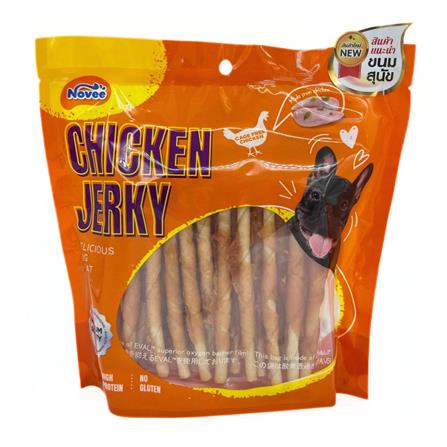 ขนมสุนัข NOVEE SOFT SPIRAL CHICKEN 40 ชิ้น_0
