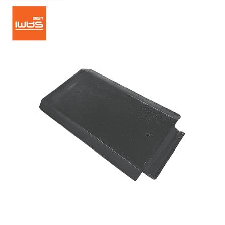 ครอบสันชนผนัง อดามัส แบบเรียบ ตราเพชร 21x33x2.8 ซม. สีเทาปฐพี_0