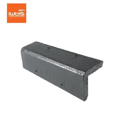 ครอบข้าง อดามัส แบบเรียบ ตราเพชร 20x42x2.9 ซม. สีเทาปฐพี_0