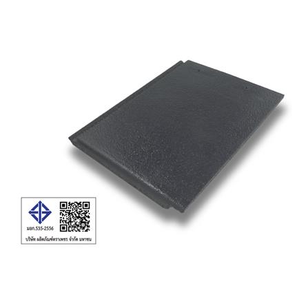 กระเบื้อง อดามัสแบบเรียบ ตราเพชร 42x33x2.3 ซม. สีเทาปฐพี_4