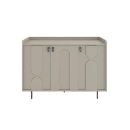 ตู้วางทีวี SB FURNITURE LAVIQUE 1925509 114 ซม. สีน้ำตาล/ครีม_1