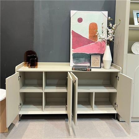 ตู้วางทีวี SB FURNITURE LAVIQUE 19225508 150 ซม. สีน้ำตาล/ครีม_5