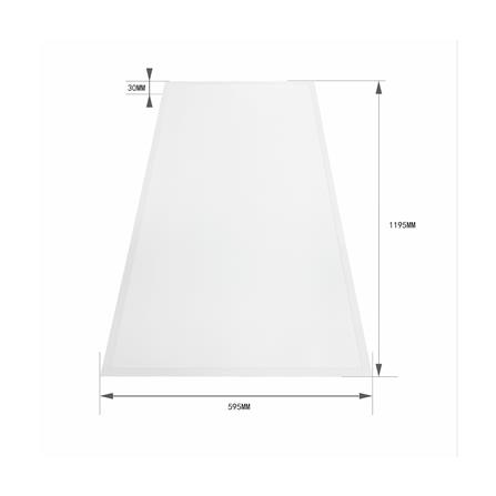 โคมฝังฝ้า LED SYLVANIA PANEL SYLFLAT 72 วัตต์ 60x120 ซม. DAYLIGHT/COOL WHITE/WARM WHITE_6