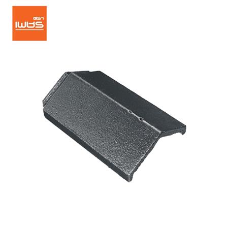 ครอบสันตะเข้อดามัส แบบเรียบ ตราเพชร 25x38.4 ซม. สีเทาอาร์กติก_0