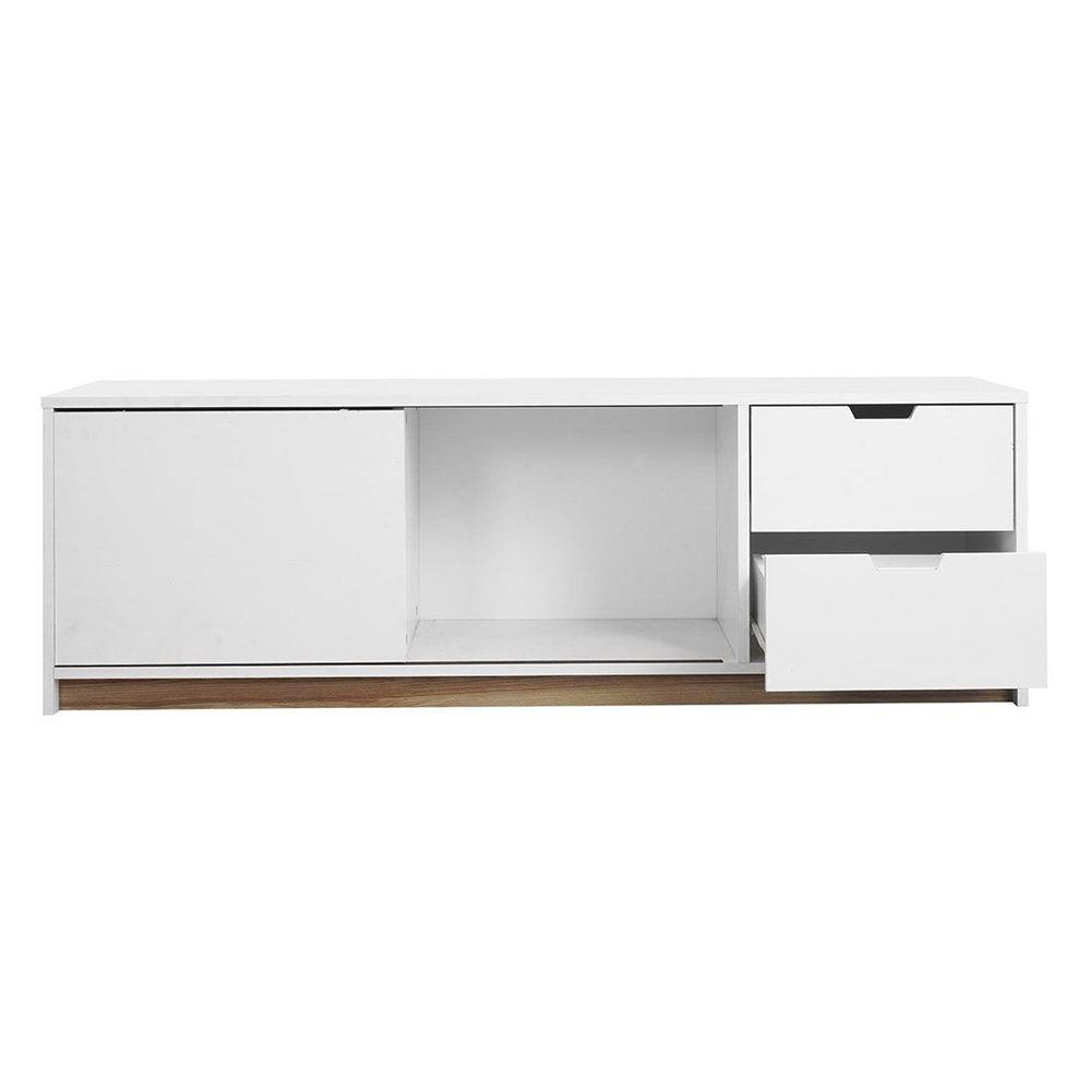 ตู้วางทีวี KONCEPT WHITE 19206431 140 ซม. สีขาว