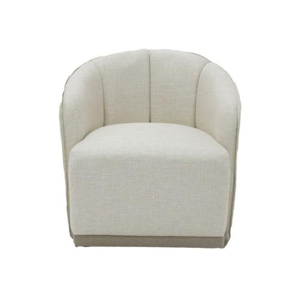 อาร์มแชร์ SB FURNITURE GIMMENA 19224933 สีครีม