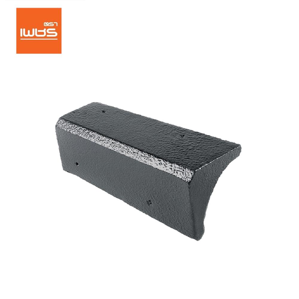 ครอบปิดชายอดามัส แบบเรียบ ตราเพชร 20x35 ซม. สีเทาปฐพี