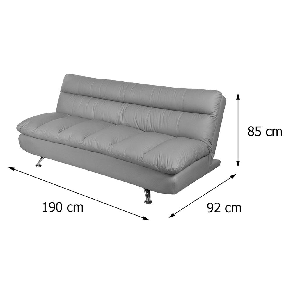 โซฟาเบด 2 ที่นั่ง FURDINI LANO สีเทาเข้ม