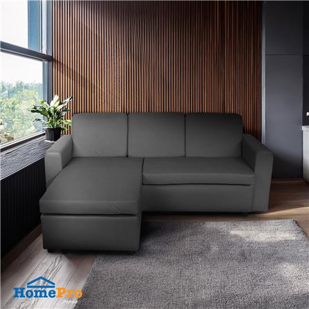 โซฟาเข้ามุม 3 ที่นั่ง FURDINI RALPHS สีดำ_4
