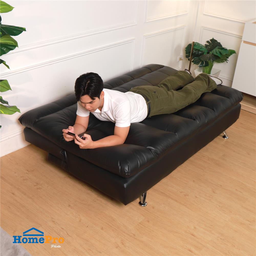 โซฟาเบด 2 ที่นั่ง FURDINI LANO สีดำ