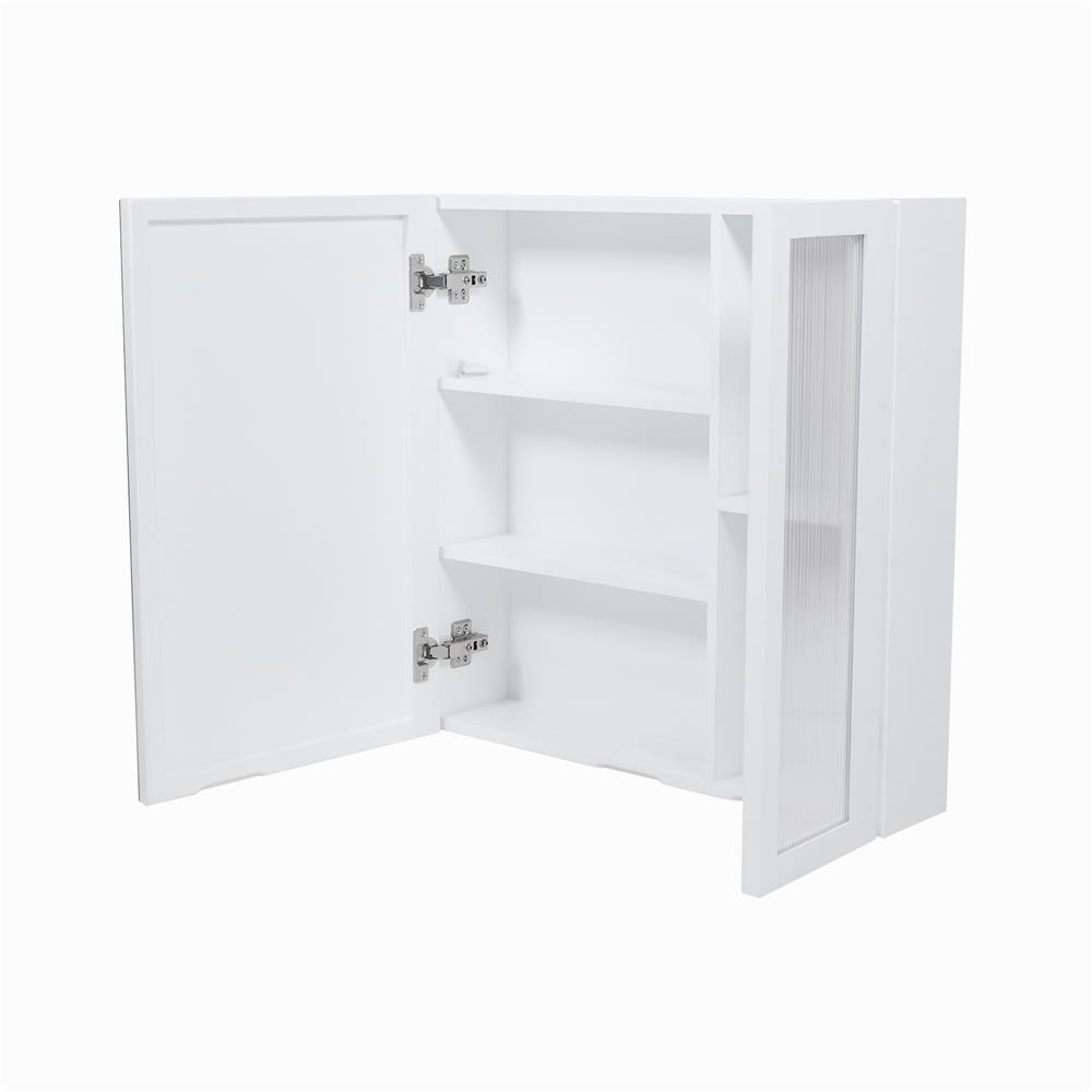 ตู้แขวนผนังไม้ MOYA HP19 สีขาว