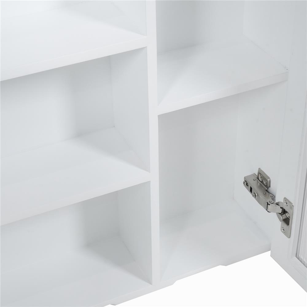 ตู้แขวนผนังไม้ MOYA HP19 สีขาว