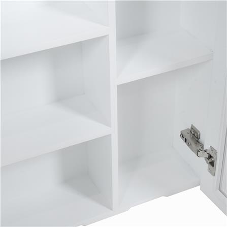 ตู้แขวนผนังไม้ MOYA HP19 สีขาว_5