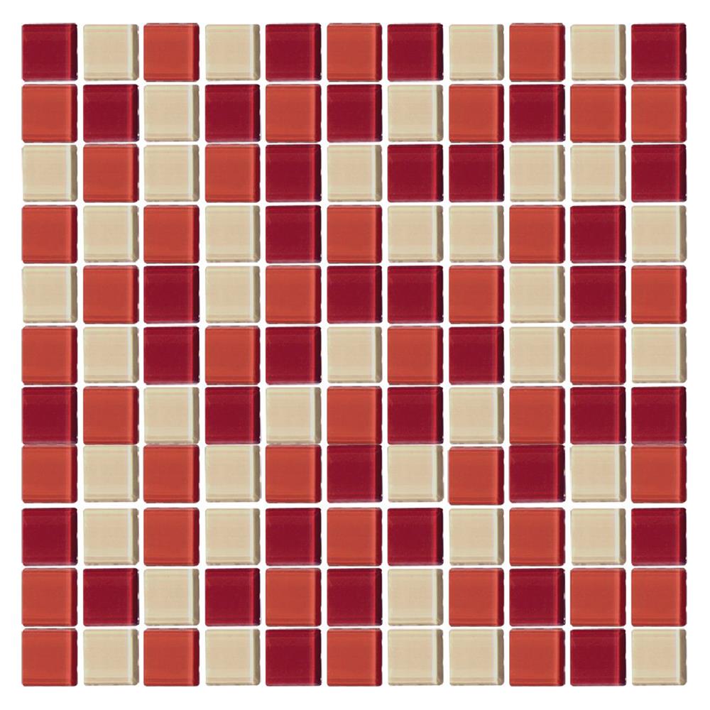 โมเสคแก้ว 30x30 ซม. DURAGRES สวีทตี้ สตอเบอรี่