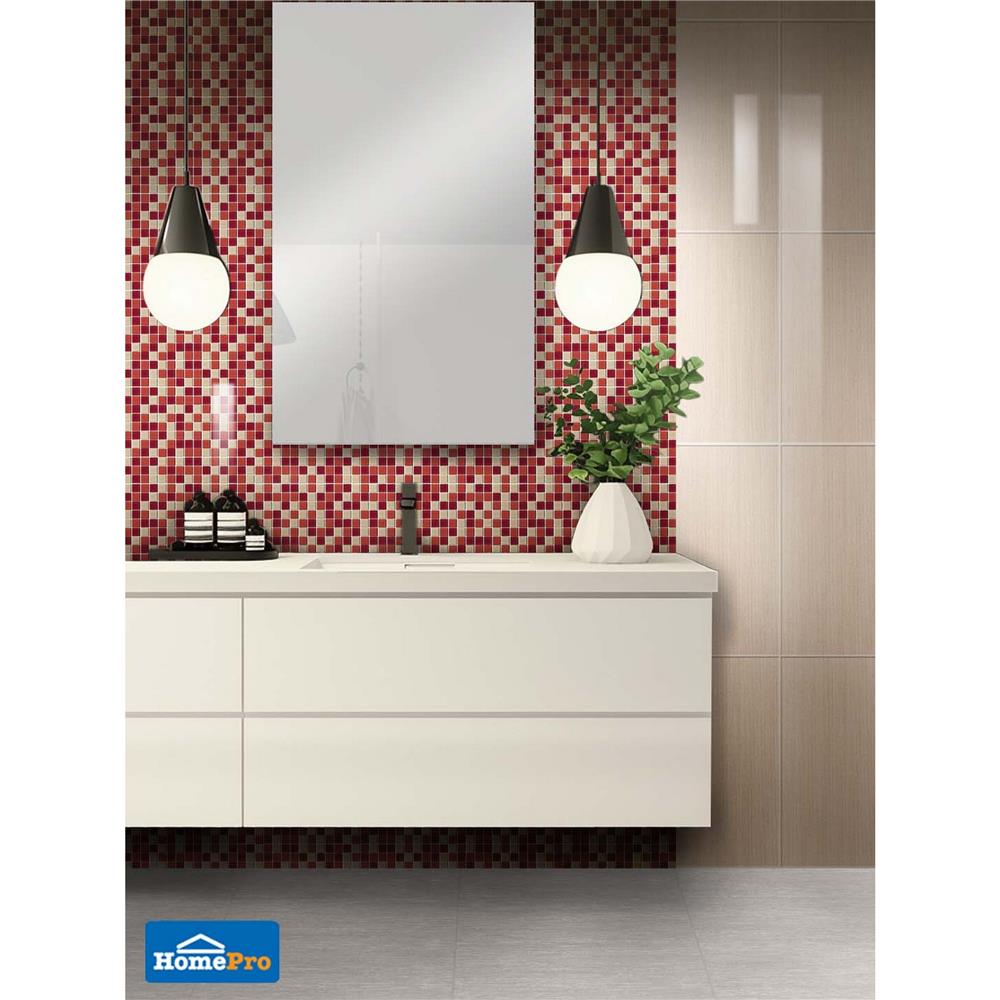 โมเสคแก้ว 30x30 ซม. DURAGRES สวีทตี้ สตอเบอรี่