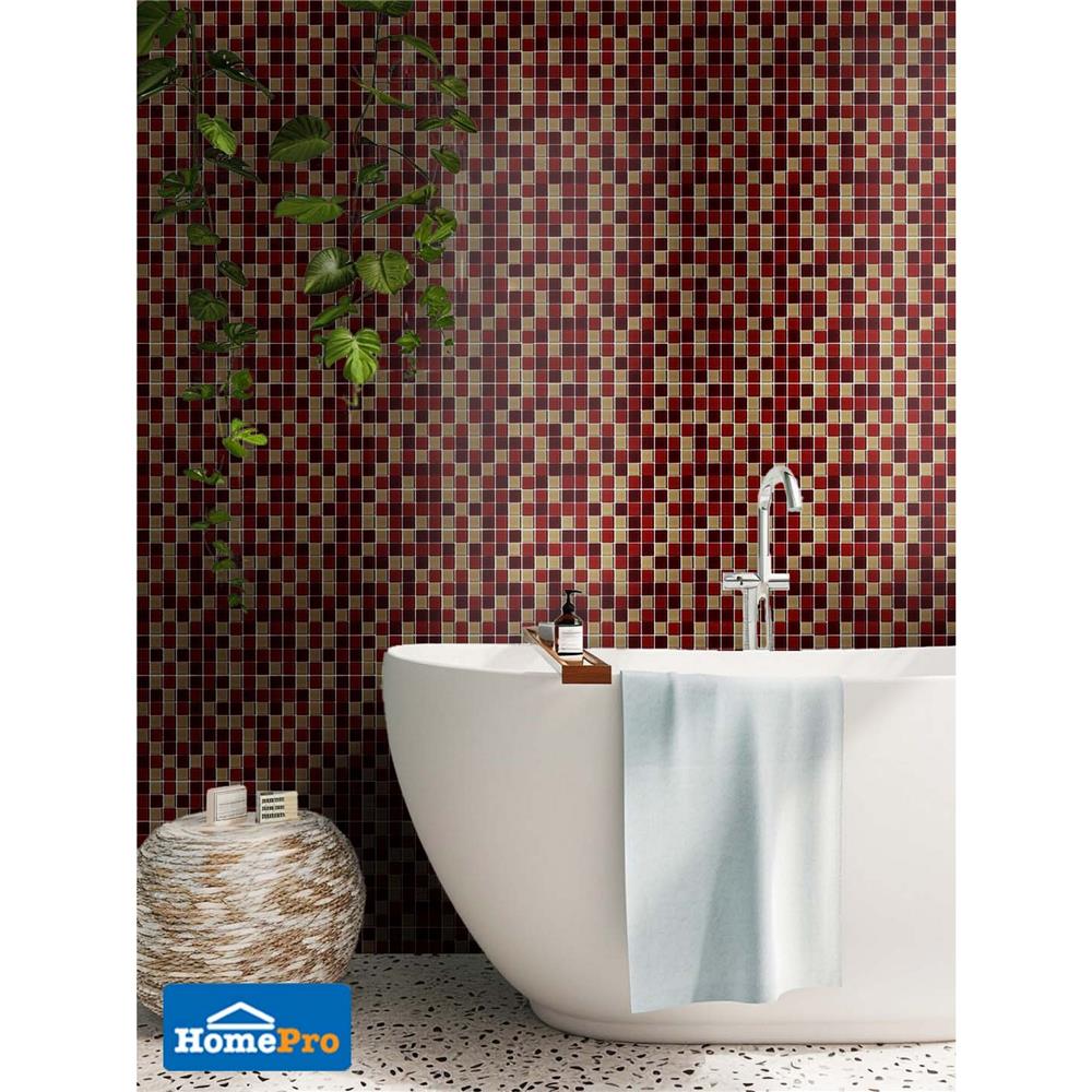 โมเสคแก้ว 30x30 ซม. DURAGRES สวีทตี้ สตอเบอรี่