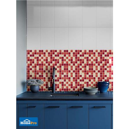 โมเสคแก้ว 30x30 ซม. DURAGRES สวีทตี้ สตอเบอรี่_5