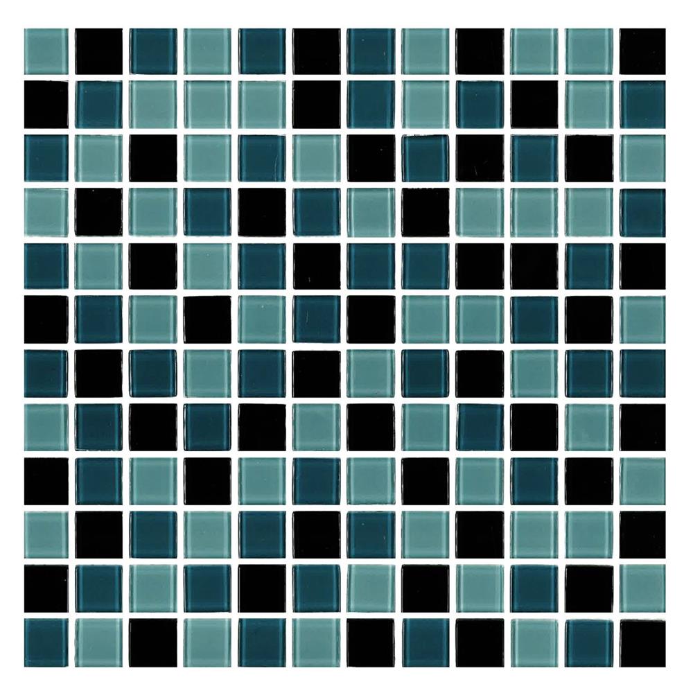 โมเสคแก้ว 30x30 ซม. DURAGRES ไนท์ แบล็ค