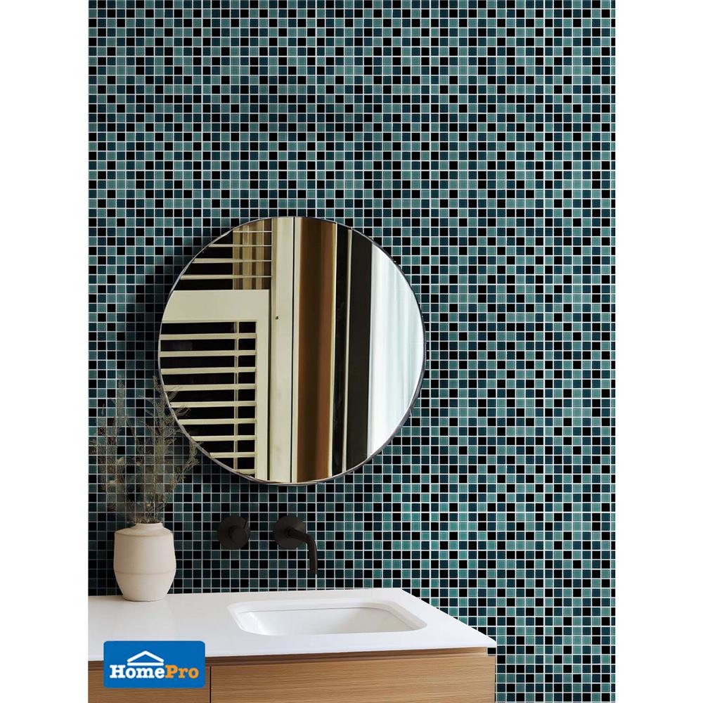 โมเสคแก้ว 30x30 ซม. DURAGRES ไนท์ แบล็ค