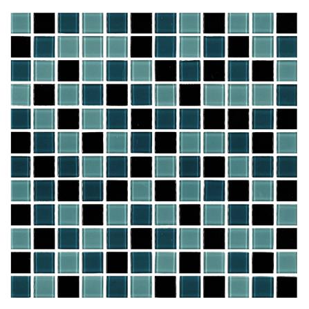 โมเสคแก้ว 30x30 ซม. DURAGRES ไนท์ แบล็ค_0