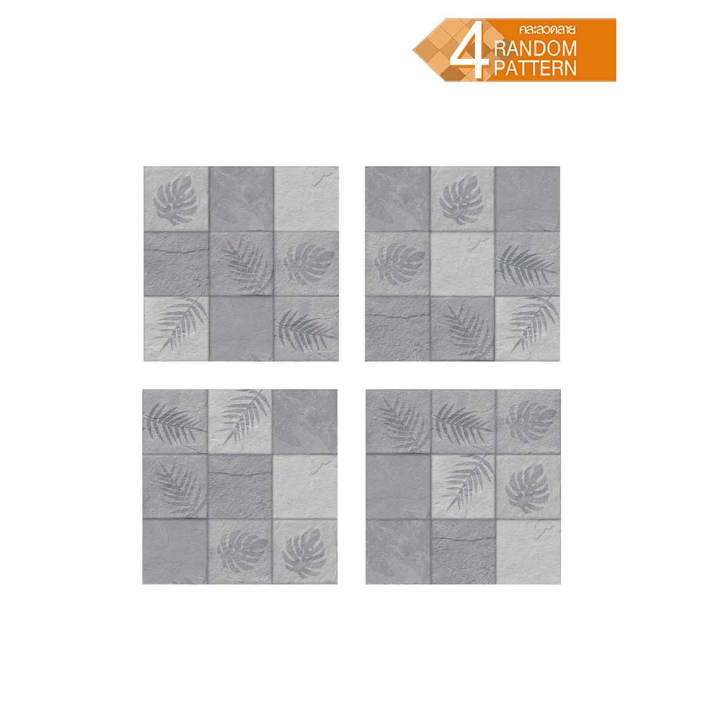 กระเบื้องพื้น 12x12 นิ้ว SMILE อาริโซน่า เกรย์ A 1 ตร.ม.