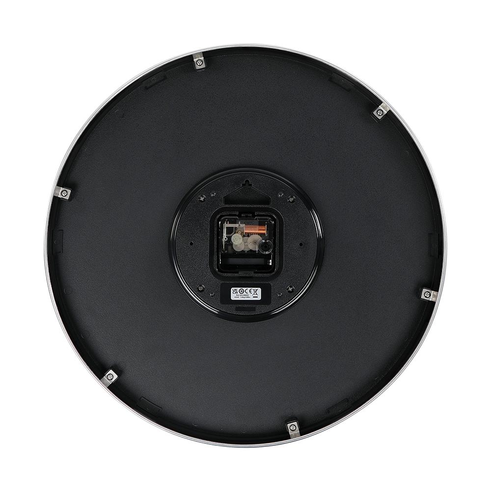 นาฬิกาแขวน SEIKO CLOCKS QXA840S 15.9 นิ้ว สีเงิน