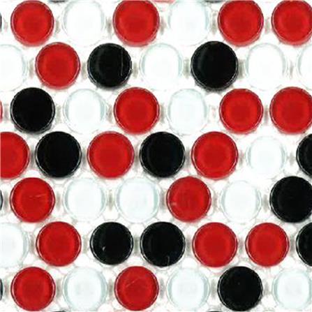 โมเสคแก้ว 30x30 ซม. DURAGRES ราวดี้ เรด สมอล_1