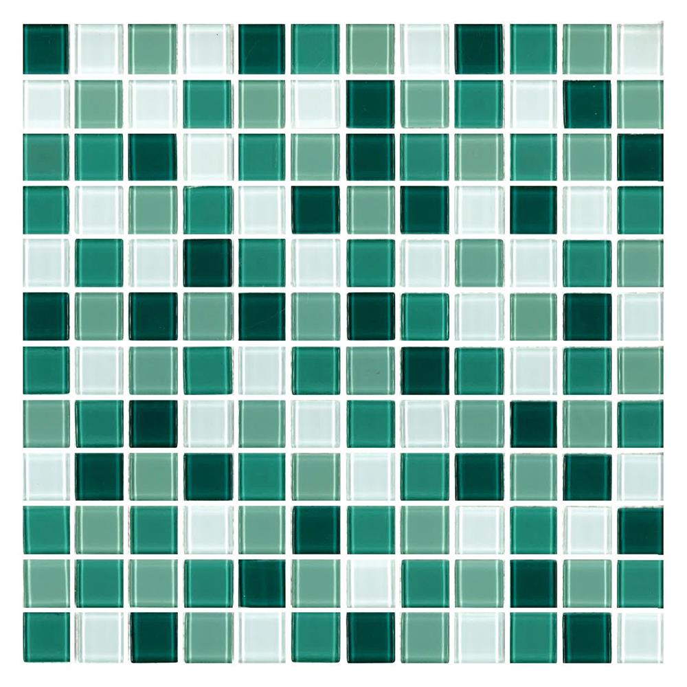 โมเสคแก้ว 30x30 ซม. DURAGRES เพล ดาร์ก กรีน