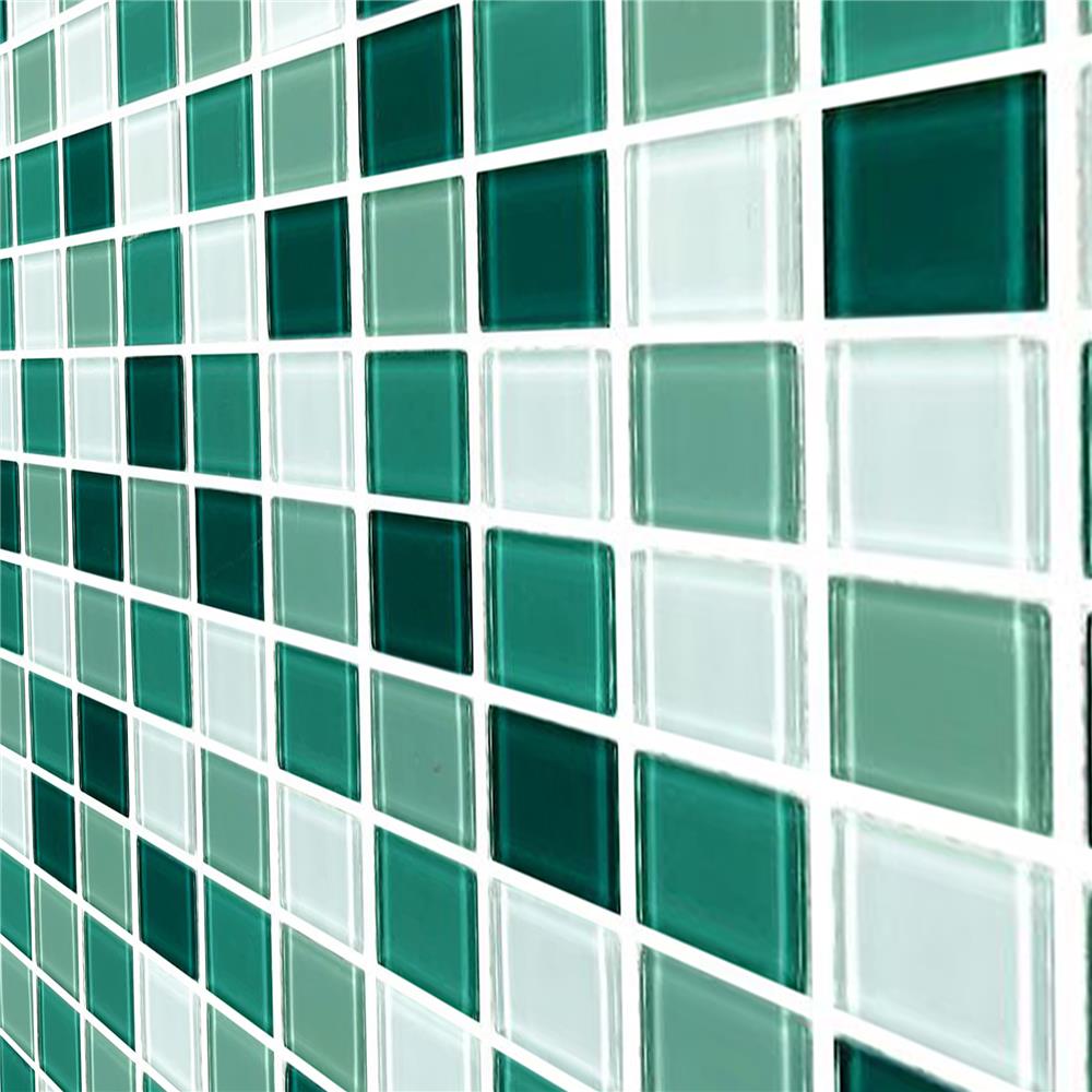 โมเสคแก้ว 30x30 ซม. DURAGRES เพล ดาร์ก กรีน