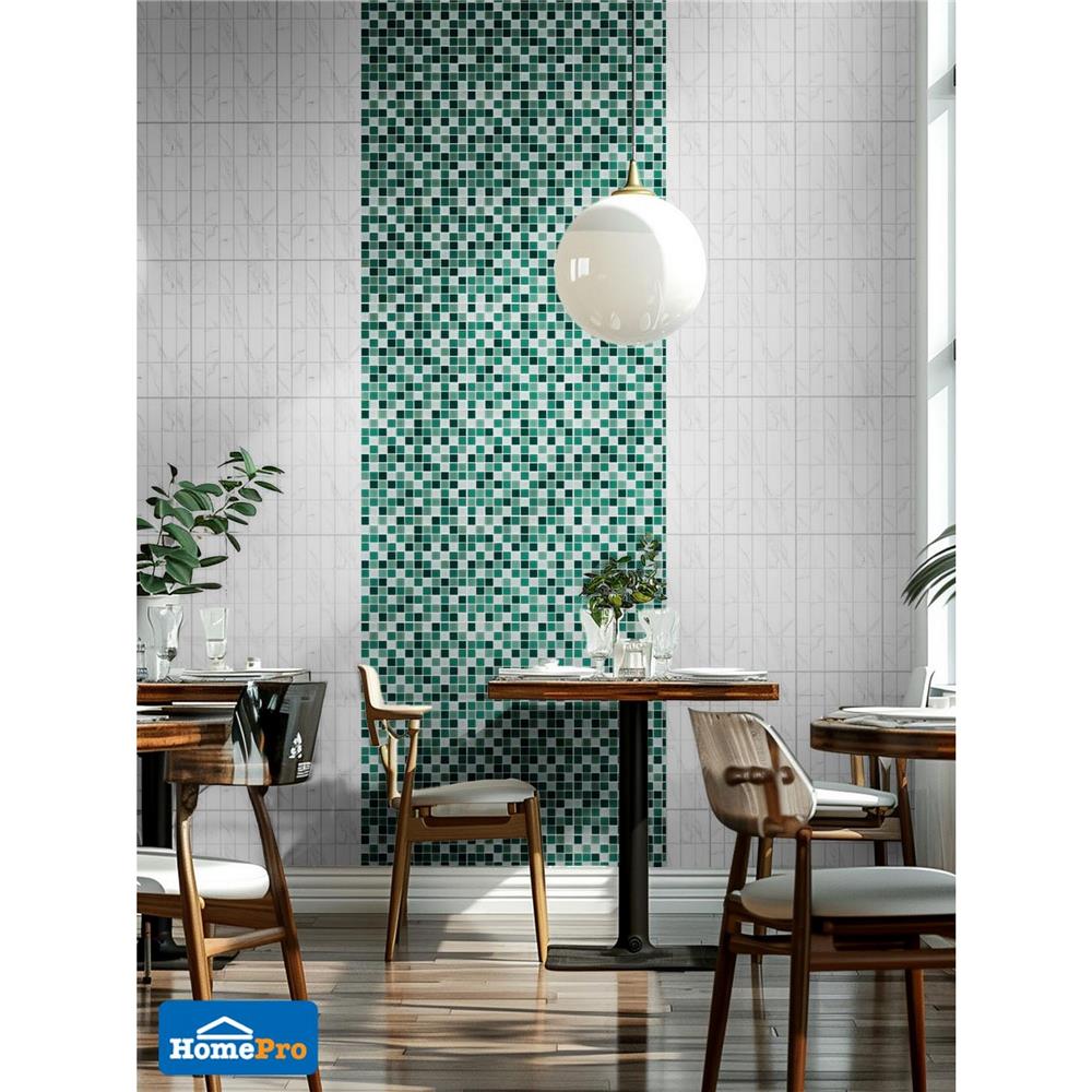 โมเสคแก้ว 30x30 ซม. DURAGRES เพล ดาร์ก กรีน