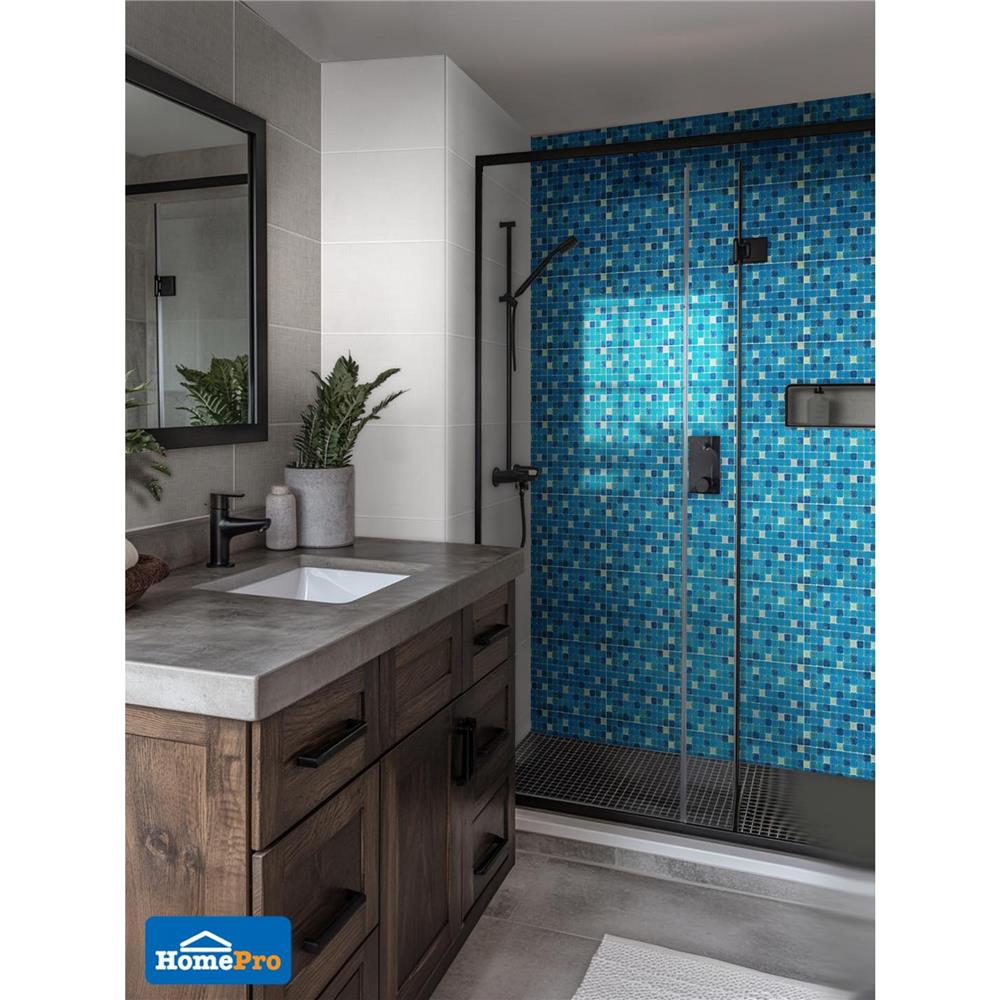 โมเสคแก้ว 30x30 ซม. DURAGRES ดิซซี่ บลู