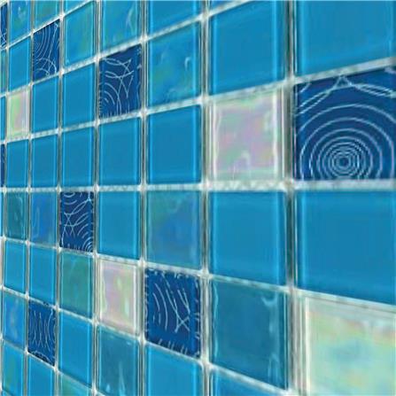 โมเสคแก้ว 30x30 ซม. DURAGRES ดิซซี่ บลู_1