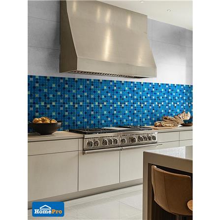 โมเสคแก้ว 30x30 ซม. DURAGRES ดิซซี่ บลู_3